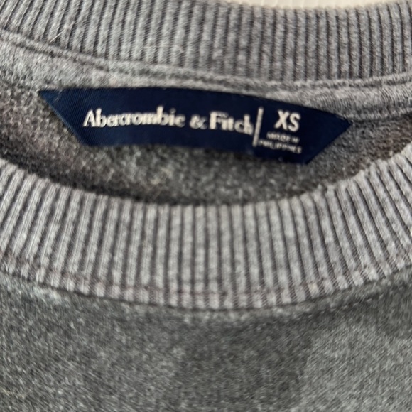 Abercrombie Grey Camo Sweatshirt Size XS - Picture 3 of 11